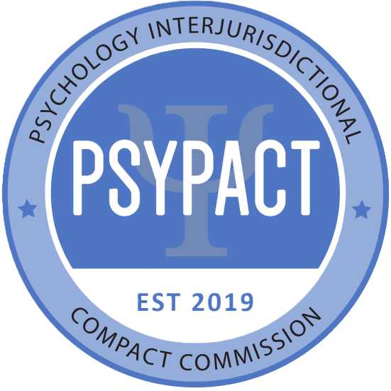 PSYPACT Psychology Interjurisdictional Compact Commission badge